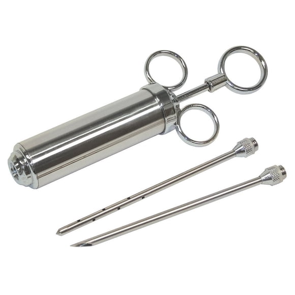 2 onzas. Inyector de condimento inoxidable Bayou Classic 5011
