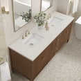 thumbnail image 3 of James Martin Vanities 485-V72-CBO-3LDL Myrrin 72" Double Basin Wood Vanity Set - Carbon, 3 of 7