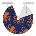 thumbnail image 4 of Kll 48" Christmas Tree Skirt Octopus Xmas Tree Skirts Mat For New Year Xmas Holiday Party Indoor Outdoor Home Decoration, 4 of 9