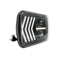 thumbnail image 3 of Unidad Cuadrada 7" Led C/Aro C/Direccional Der/Izq 20W 12-80V Baja 20W Alta 34.5W 2000L Par, 3 of 5