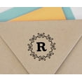 thumbnail image 3 of Printtoo Alphabet R Monogram Octagon Celtic Swirl Frame Self Inking Rubber Stamp Office Stationary, 3 of 7