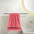 thumbnail image 3 of HBBKVI Thickened Bath Towels 16" × 35", Super Soft Towels for Gym Bathroom Hotels, Highly Absorbent Quick Dry Hand Towels Red, 3 of 6