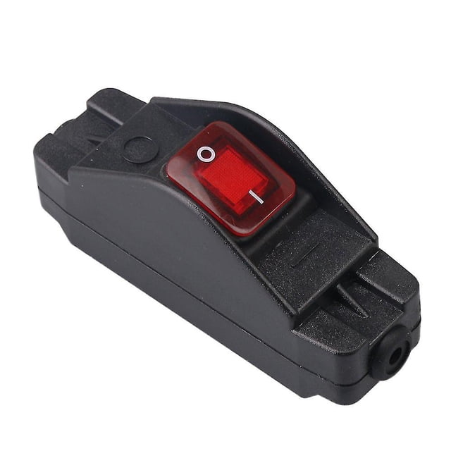 Interruptor de cable en línea impermeable Ip65 30a 220v encendido/apagado del botón de color del tomate kaili Sencillez