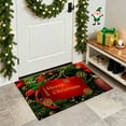 thumbnail image 4 of Tyidzon Christmas Doormat, Outdoor & Indoor 16"X24" Merry Christmas Door Mat Outside Holiday Christmas Rug for Front Door Entryway Floor Mat, 4 of 6