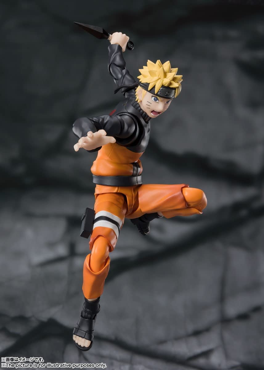 Tamashii Nations - Naruto Shippuden - Naruto Uzumaki -The Jinchuriki Entrusted with Hope- S.H.Figuarts Action Figure