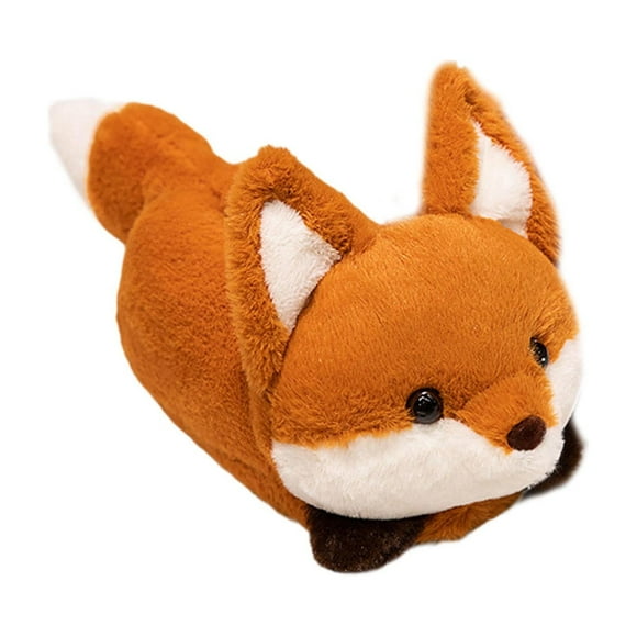 KLKCMS Funny Animal Slippers Lightweight Soft Cute for Apartment Diningroom Living Room fox shaped