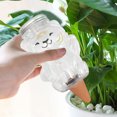 thumbnail image 4 of Bola de riego automático para plantas, maceta con riego automático, paquete de 2, irrigador automático por goteo para plantas de interior y exterior, plantas colgantes, plantas de jardín, protector, 4 of 7