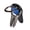 Blue, variant on Grofry Universal Alloy 360 Degree Rotating Finger Ring Car Air Vent Phone Holder Stand Black