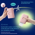thumbnail image 6 of Fujifilm INSTAX Mini Link 2 Smartphone Printer (Soft Pink) Bundle with Instax Mini Twin Pack Film (20 Sheets), Photo Album, Sticker Frames & Bouquet Holder, Bluetooth Instant Photo Printer, 6 of 9