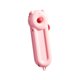 thumbnail image 2 of Pelador de cocina y cuchillo para frutas dos en uno con succión magnética, acero inoxidable, plegable, multifuncional, incluye orificio para colgar, disponible en rosa, blanco, café., 2 of 6