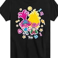 thumbnail image 3 of Trolls - Band Together - Poppy Viva Stickers - Toddler and Youth Short Sleeve Graphic T-Shirt, 3 of 5