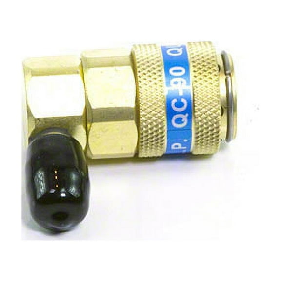 Yellow Jacket 41318 Lo-Side Coupler w/ 1/4" Flare