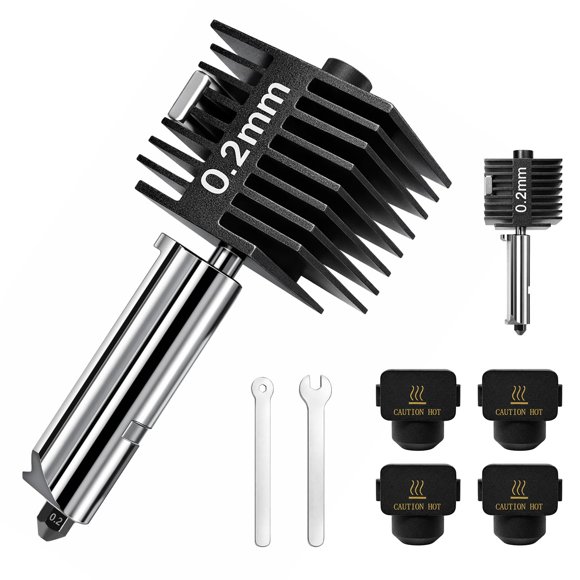Hotend para impresora 3D CreatryLab A1 de acero endurecido de 0,2 mm