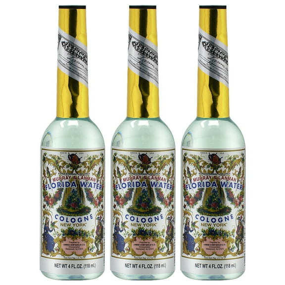 Murray & Lanman Florida Water Cologne New York 118ml/4oz (Pack of 3)