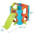 thumbnail image 2 of ECR4Kids Activity Park Indoor and Outdoor Playset, Vibrant, 2 of 9