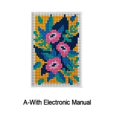thumbnail image 1 of Blocks 31207 FLORAL Pixel Art FLOWER Painting Building Blocks Bricks DIY Set Wall Decorations Toy Challenging Creative Gift For Girl 240120, 1 of 7
