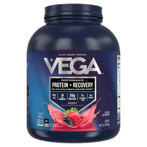 Vega Plant-Based Protein, Performance Protein Recovery, Berry, 4 lb 3 oz (1.89 kg)