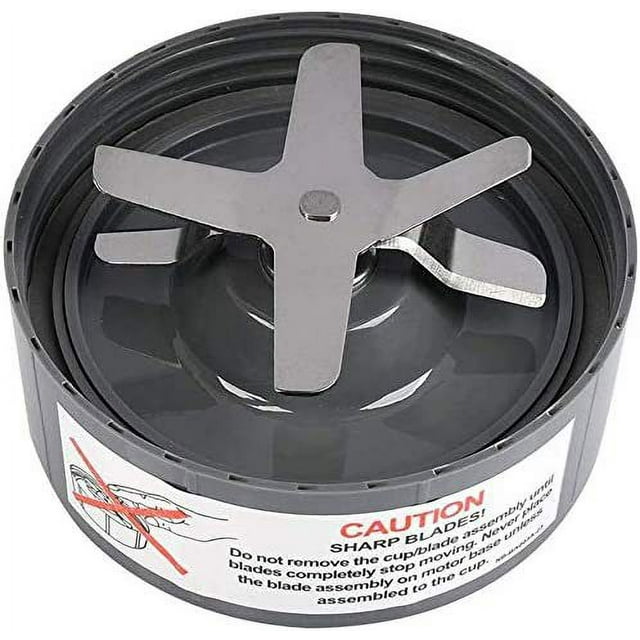 Cuchilla extractora de repuesto NQ compatible con licuadora NutriBullet 600w y 900w Acero inoxidable