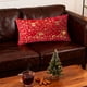 thumbnail image 4 of Gold Foil Christmas Pillow Cover Decorative Elk Bell Print Cushion Case for Holiday Home Decor Sofa Bedroom Living Room Festive Throw Pillowcase, 4 of 6