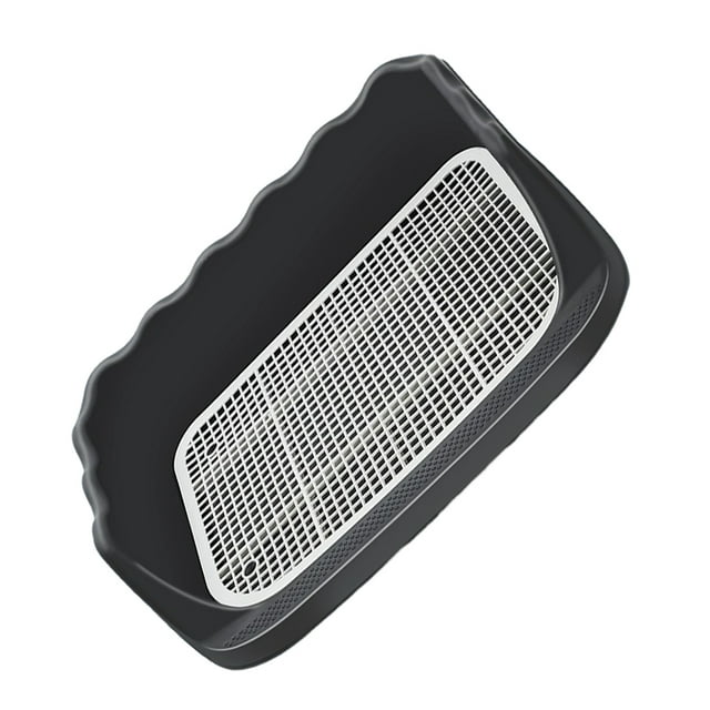 Hi,Fancy Dog Toilet Litter Pan Training with Protection Wall Every Side No Black