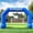 Blue, variant on 20FT Colorful Inflatable Arch Start Finish Line Hexagon Archway with Blower for 5K Race Marathon School Sports Event