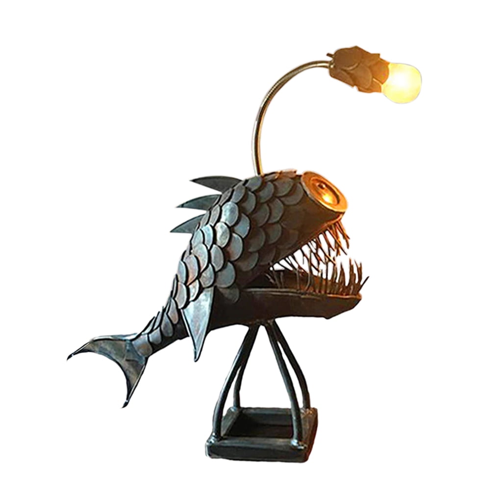 angler fish lamp
