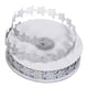 thumbnail image 2 of Cinta de estrella brillante para decoración del hogar, 10 m, para envolver regalos, tazas, álbumes de recortes Plata, 2 of 6