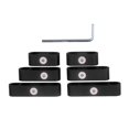 thumbnail image 1 of 6pcs Sbc 350 Spark Plug Wire Separators Dividers Looms Cnc Premium Quality Aluminum Alloy Suits 7mm 8mm 9.5mm, 1 of 1