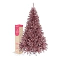 thumbnail image 1 of Árbol Navidad Pino Navideño Ramas Métalicas 1.90m Esquimal Color Oro Rosa, 1 of 7