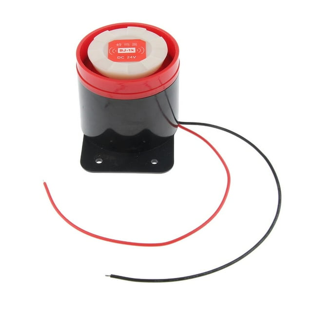Almencla Alarm Speaker Buzzer 100dB for Secure & Alarm Electronic System DC24V