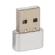 thumbnail image 2 of Mouse Mover USB Pequeño Indetectable con Botones de Encendido y Apagado de Modo Separado Admite 3 Pistas Plug and Play Mantiene el PC Portátil Despierto Plata, 2 of 5