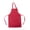 Red, variant on (Price/6 PCS) Opromo Colorful Cotton Canvas Kids Aprons with Pocket, Artist Apron & Chef Apron(S-XXL)-GREENDOT-XXL