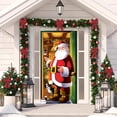 thumbnail image 3 of Bewildely Reno de fiesta para colgar en la puerta de Navidad, elástico, caprichoso, decoraciones para fiestas navideñas, suministros para Kits de decoración para fiestas SDMT176 200*90cm, 3 of 6