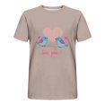 thumbnail image 4 of Camisas de Manga Larga para Hombres Imprimir Casual Cuello Redondo Blusa de Manga Corta, Camisas de Lino para Hombres, 4 of 8