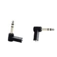 thumbnail image 1 of Adaptador de sonido de 2 piezas Audio Estéreo de ángulo de 1/8 pulgadas a de 1/4 pulgadas CUTICAT Adaptador de audio para auriculares estéreo, 1 of 8