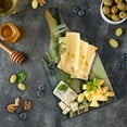 thumbnail image 5 of Fantasy Cutting Board, Surreal Bridge Gateway with Ornaments Enchanted Woods Land, Decorative Tempered Glass Cutting and Serving Board, Wine Bottle Shape, White Pale Yellow Green, by Ambesonne, 5 of 5