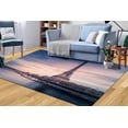 thumbnail image 2 of Eiffel Tower Rugs, Eiffel Rug, Paris Rug, Landscape Rugs, Dining Room Rug, Office Decor Rug, Stair Rug, Luxury Rug, Area Rug, Cool Rug, 2.6'x5' - 80x150 cm, 2 of 8