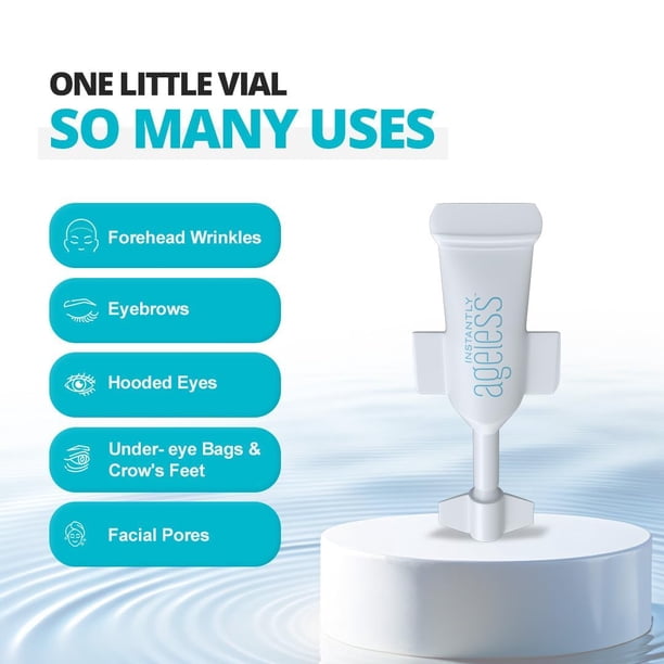 Instantly Ageless Anti-Wrinkle Face Cream, 25 Vials, Facial
