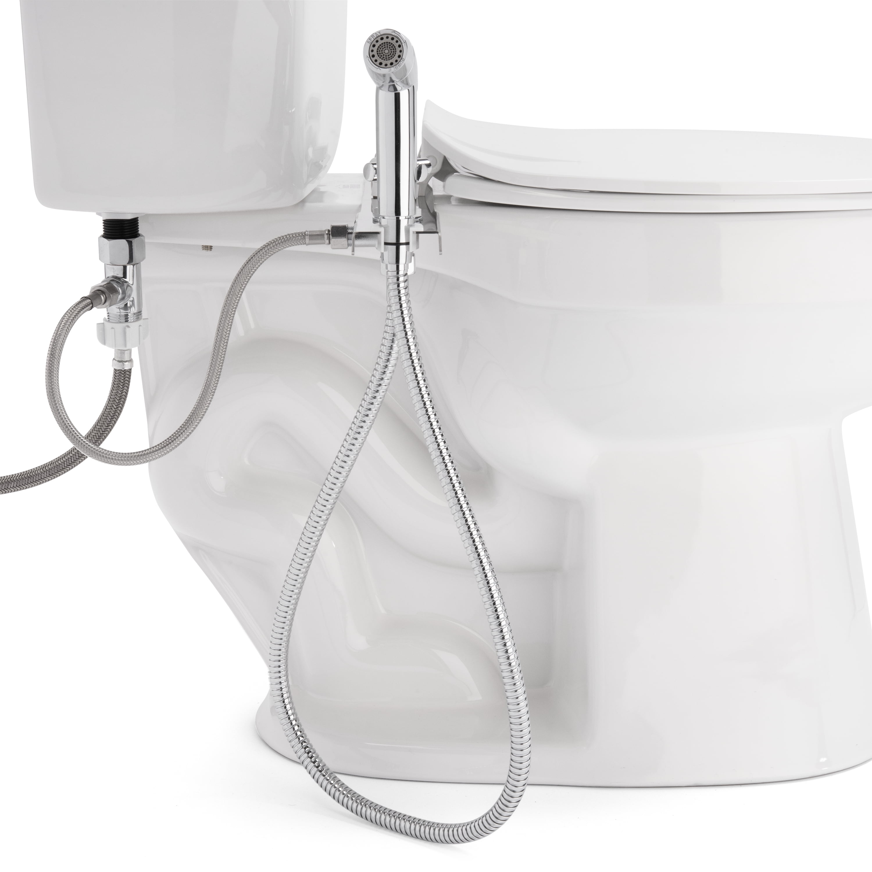 CleanSpa Easy Hand-Held Bidet Holster with Integrated Shut Off
