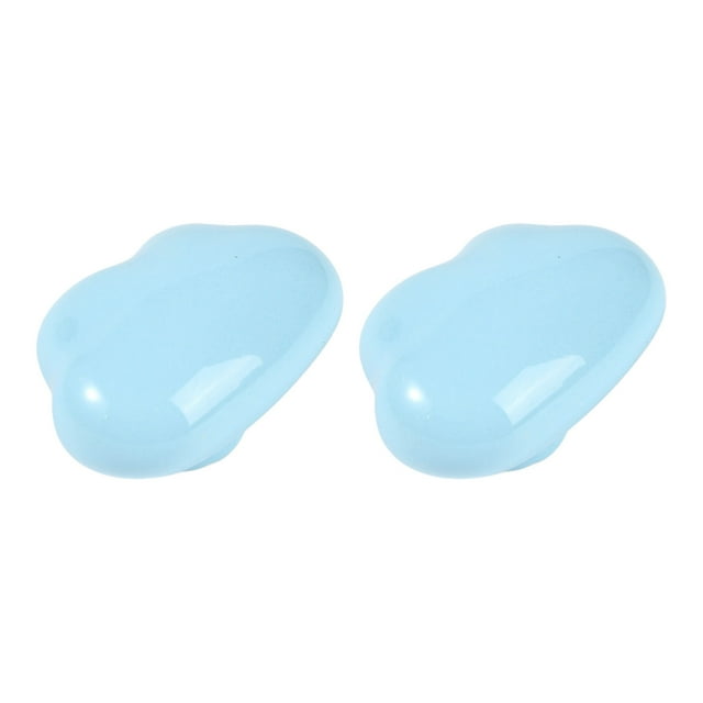 relayinert 2pcs Ceramics Cute Clouds Cartoon Drawer Handles Easy Installation And Easy Installation Color Clouds light blue
