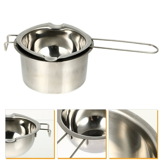 ROSENICE Handmade DIY Soap Making Wax Melting Tools 27X14X14CM 1 Silver