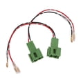thumbnail image 4 of 1 par de adaptador de arnés de cableado de altavoz de puerta ABS, conector de enchufe de 12V de repuesto para Mercedes Benz, 4 of 12