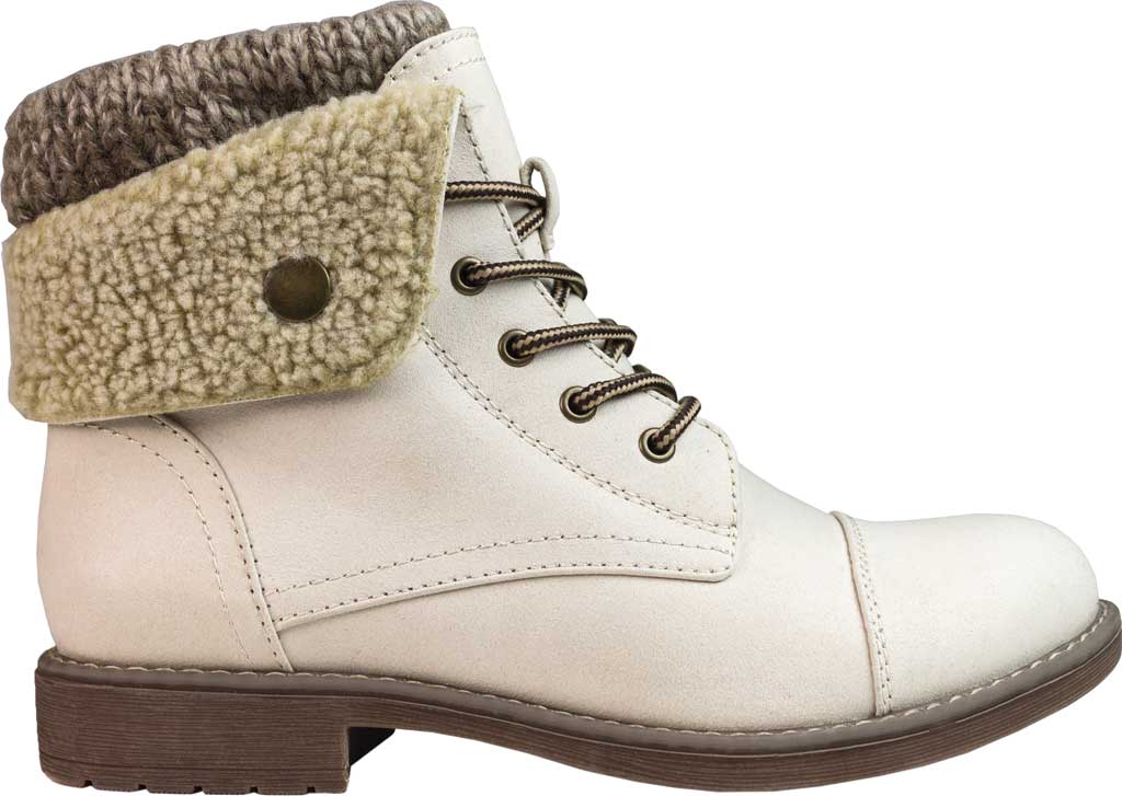 women's white mountain cozy winter booties