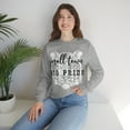 thumbnail image 5 of Vintage Tigers Pride Sweatshirt Tiger Mascot School Spirit Mom Shirt Sport Grey 3XL, 5 of 6