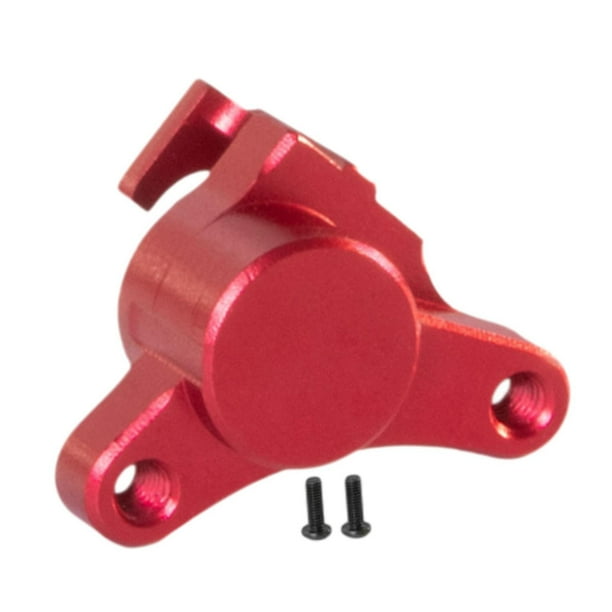 7075 Pinza de freno trasera Piezas de repuesto Mejoras de metal DIY Pieza Decoración de freno para Rojo