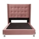 thumbnail image 2 of Box Base Cama Queen Size + Cabecera Titan Palo de Rosa, 2 of 7