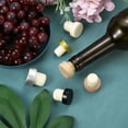 thumbnail image 5 of Uxcell 16Pack T-shaped Stoppers, 0.79inch Cork Wine Stopper Wine Bottle Corks, Black, 5 of 6
