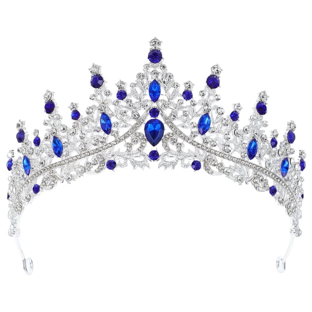 Coronas de tiara para mujer, corona de reina, tiaras de boda para novia, princesa, niñas, tocado, fiesta de cumpleaños nupcial, graduación, Halloween, desfile