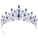 thumbnail image 1 of Coronas de tiara para mujer, corona de reina, tiaras de boda para novia, princesa, niñas, tocado, fiesta de cumpleaños nupcial, graduación, Halloween, desfile, 1 of 5