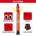 thumbnail image 3 of Yard Sale Inflatable Tube Man Wacky Wavy Dancing Guy for Outdoor Decoration Advertising Business Promotion - Red (Blower Not Included), 3 of 8